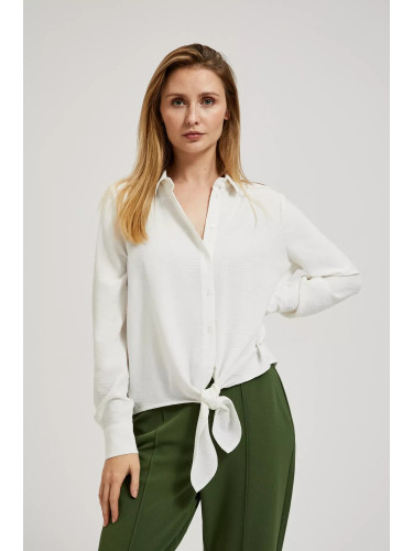 Marisse Women's Shirt L-Ko-4312 Off White