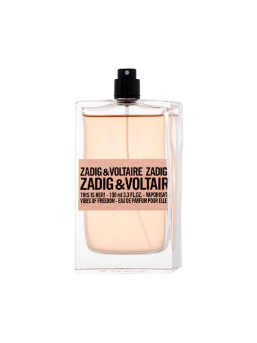 Zadig & Voltaire This is Her! Vibes of Freedom Eau de Parfum за жени 100 ml ТЕСТЕР