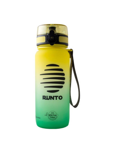 Runto SPACE 650 ml Спортна бутилка, жълто, размер