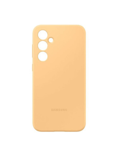 Оригинален гръб Samsung Silicone Cover за Galaxy S23 FE - Apricot, EF-PS711TOE