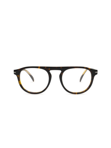 David Beckham DB 7024 086 20 49 - диоптрични очила, pilot, мъжки, кафяви