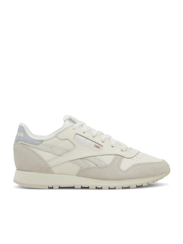 Reebok Сникърси Classic Leather 100033439 Екрю