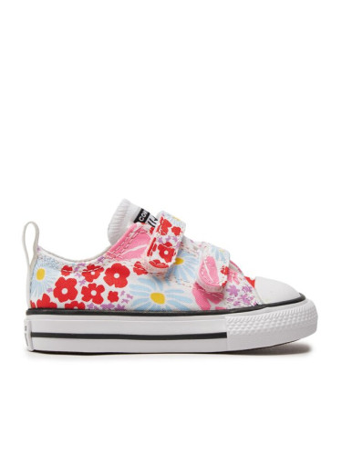 Converse Кецове Chuck Taylor All Star Easy On Floral Ox A06340C Бял