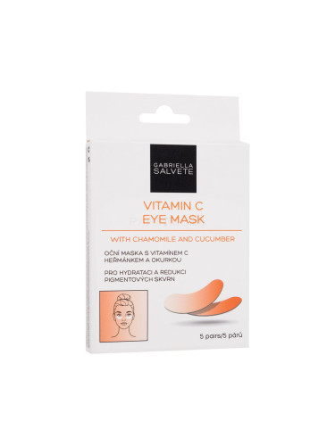 Gabriella Salvete Vitamin C Eye Mask Маска за очи за жени 5 бр