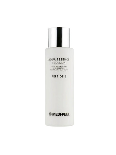 Стягаща емулсия за лице с подхранващи пептиди MEDI-PEEL Peptide9 Aqua Essence Emulsion