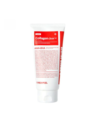 Почистваща пяна за лице с пробиотици и колаген MEDI-PEEL Red Lacto Collagen Clear