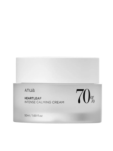 Крем за лице успокоява подхранва с Хутиния ANUA Heartleaf 70% Intense Calming Cream