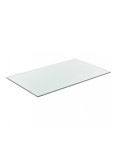 Стъклен плот за маса или камина, защитно стъкло, 1000 x 620 mm