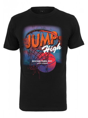 Мъжка тениска в черен цвят Mister Tee Jump High  Tee black 