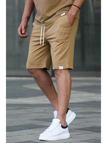 Madmext Cappuccino Basic Men's Shorts 6501