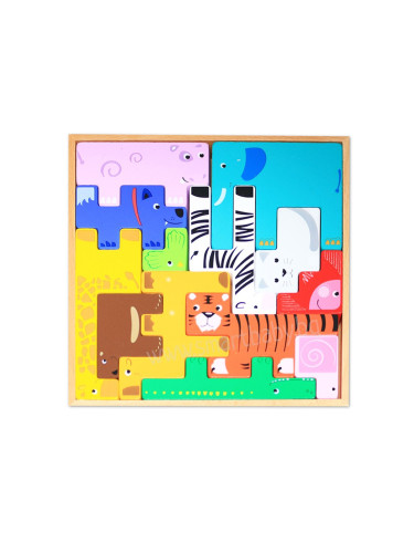 Тетрис с животни AcoolToy 3 г.+