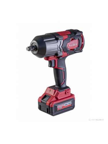 Акумулаторен ударен гайковерт безчетков RAIDER RDI-IBW02 в куфар