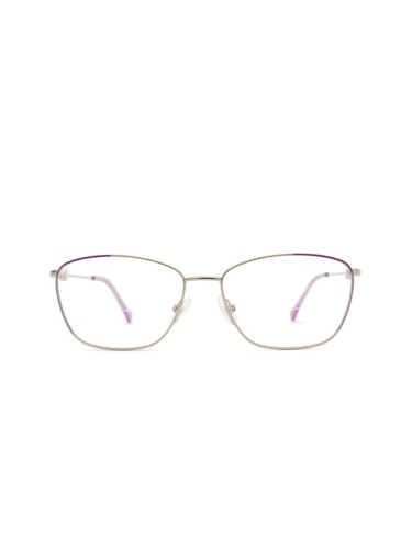 Carolina Herrera CH 0060 S9E 16 57 - диоптрични очила, правоъгълна, дамски, сребърни