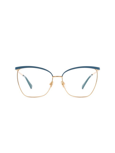 Moschino Love Mol596 ZI9 15 56 - диоптрични очила, cat eye, дамски, сини