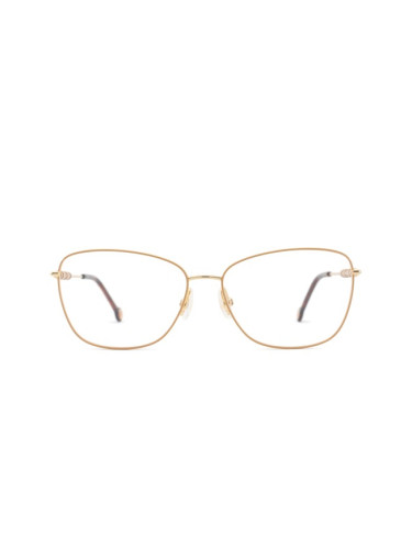 Carolina Herrera CH 0039 BKU 15 57 - диоптрични очила, cat eye, дамски, бежови