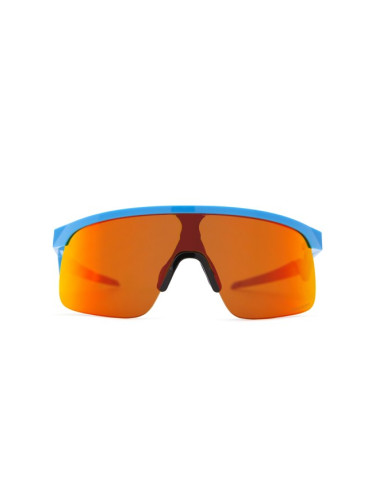 Oakley Resistor OJ 9010 05 23 - правоъгълна слънчеви очила, детски, сини, огледални