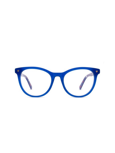 Moschino Love Mol592 PJP 18 51 - диоптрични очила, cat eye, дамски, сини