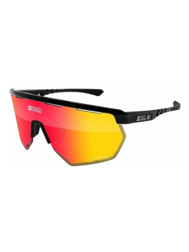 SCICON Aerowing Black Gloss/SCNPP Multimirror Red/Clear Колоездене очила