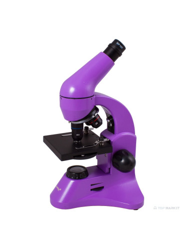 Микроскоп LEVENHUK Rainbow 50L PLUS Amethyst