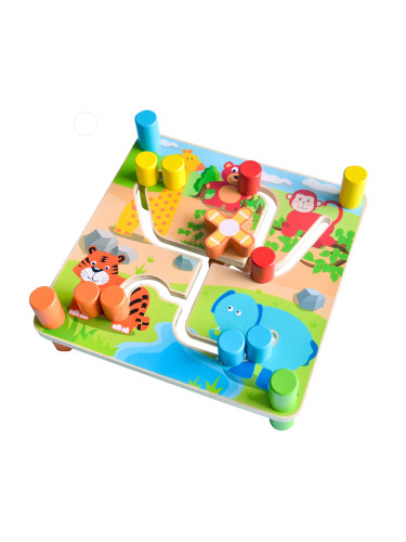 Лабиринт с улеи и животни AcoolToy 18 м+