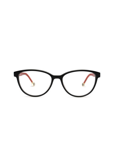 Carolina Herrera Vhe724 0700K 53 - диоптрични очила, кръгла, дамски, черни