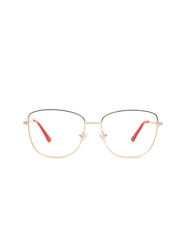 Guess Gu2757 032 56 - диоптрични очила, квадратна, дамски, златни