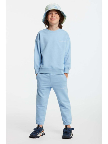 GRIMELANGE Majuro Boy Embroidered Blue Tracksuit Se