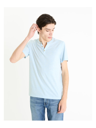 Celio T-shirt henley Cegeti - Men's