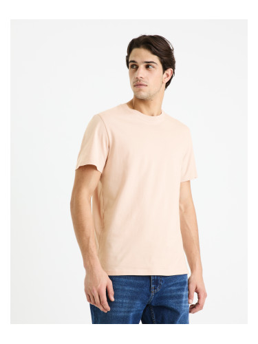 Celio Cotton T-shirt Tebase - Men's