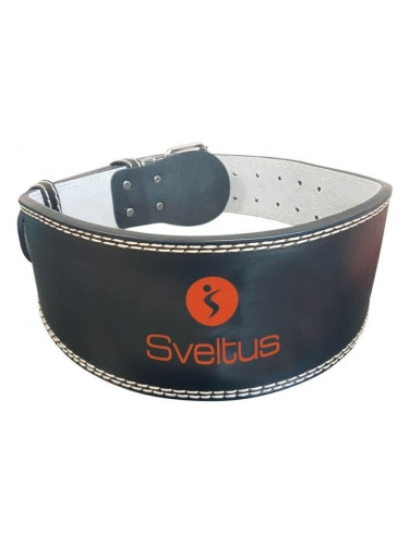 Sveltus Leather Weightlifting Черeн 105 cm Колан за вдигане на тежести