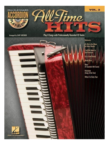 Hal Leonard All Time Hits Vol. 2 Accordion Нотна музика