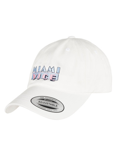 Miami Vice Logo Dad Cap White