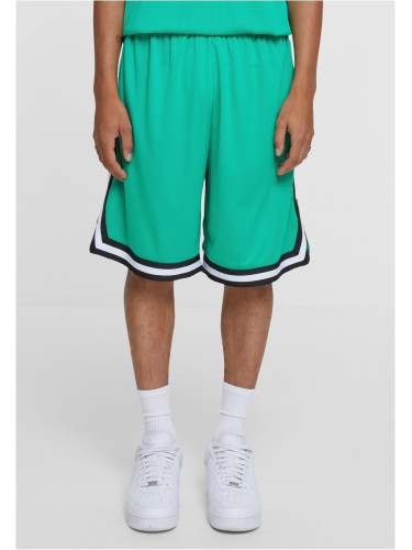 Men's Stripes Mesh Shorts - Green