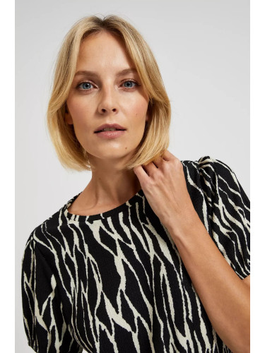 Marisse Women's Blouse L-Ts-4341 Black