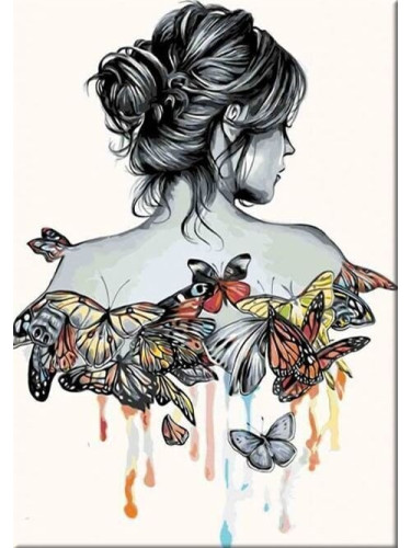 Zuty Мозайка Жена пеперуда