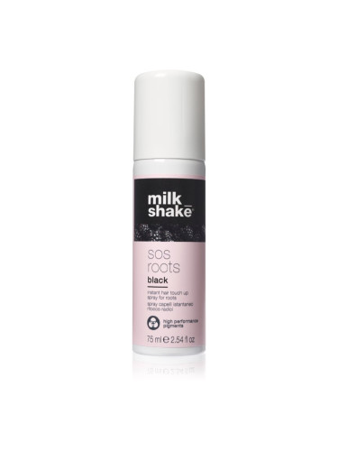 Milk Shake Sos roots спрей за мигновено прикриване на израснала коса Black 75 мл.