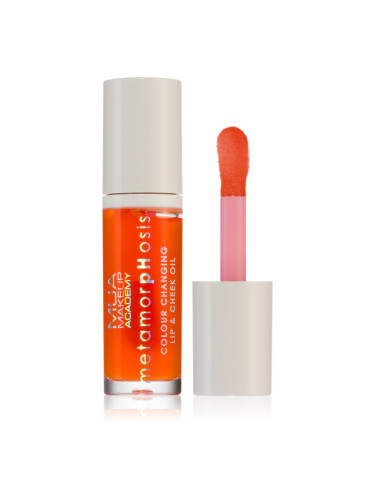 MUA Makeup Academy Metamorphosis маслен гланц за устни за устни и скули аромати Oh Peachy (Peach) 7 мл.