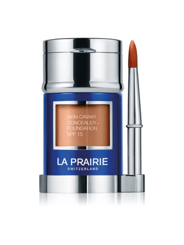 La Prairie Skin Caviar Concealer Foundation грим и коректор SPF 15 цвят W-30 Golden Beige 30 мл.