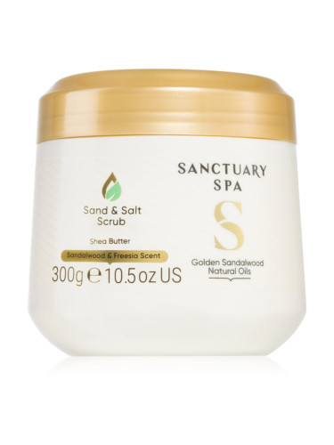 Sanctuary Spa Golden Sandalwood скраб със сол за тяло 300 гр.