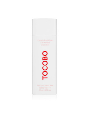 TOCOBO Vita Tone Up Sun Cream лек защитен гел-крем да уеднакви цвета на кожата SPF 50+ 50 мл.