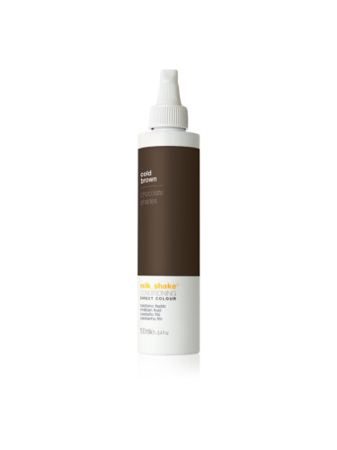 milk_shake® Direct Colour тониращ балсам за интензивна хидратация Cold Brown 100 мл.