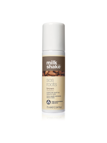 Milk Shake Sos roots спрей за мигновено прикриване на израснала коса Brown 75 мл.