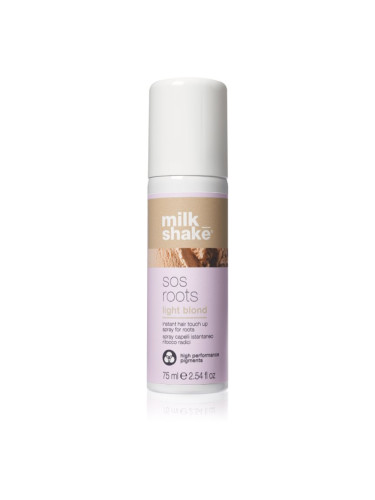 milk_shake® Sos Roots спрей за мигновено прикриване на израснала коса Light Blond 75 мл.