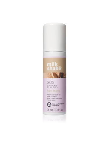 Milk Shake Sos roots спрей за мигновено прикриване на израснала коса Light Blond 75 мл.