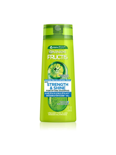 Garnier Fructis Strength & Shine шампоан за подсилване и блясък на косата 250 мл.