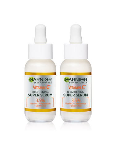 Garnier Skin Naturals Vitamin C озаряващ серум с витамин С 2 x 30 ml
