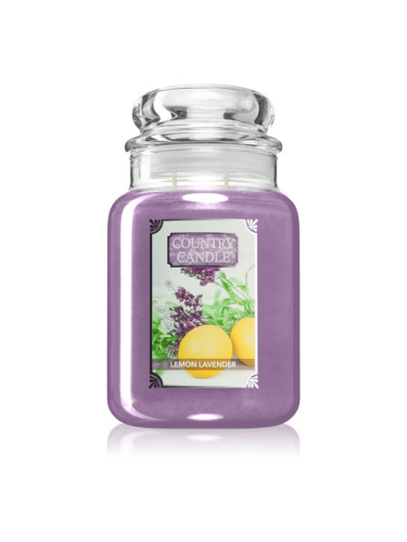 Country Candle Lemon Lavender ароматна свещ 737 гр.