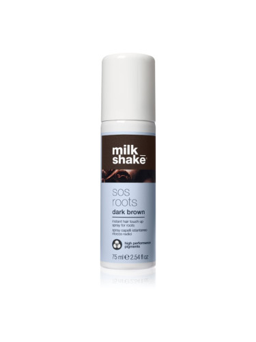 milk_shake® Sos Roots спрей за мигновено прикриване на израснала коса Dark brown 75 мл.
