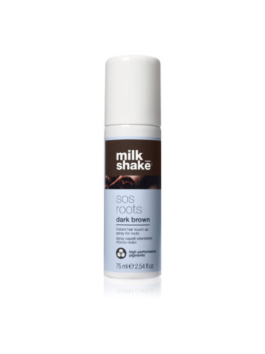 Milk Shake Sos roots спрей за мигновено прикриване на израснала коса Dark brown 75 мл.