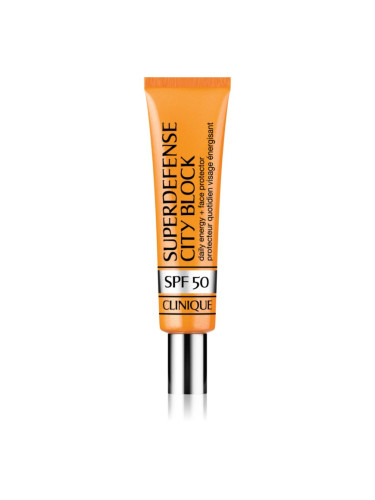 Clinique Superdefense™ City Block SPF 50 Daily Energy + Face Protector енергизиращ защитен флуид SPF 50 40 мл.